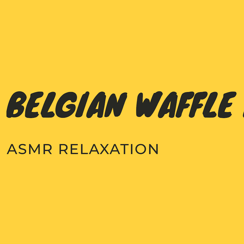 Belgian waffle asmr