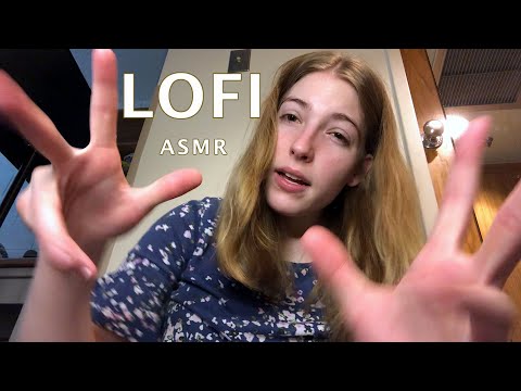 Fast, unpredictable, assertive, LOFI ASMR (soft spoken)