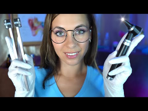 ASMR 1h Ear Cleaning Roleplay, Ear Exam Otoscope, Tuning Fork, Earwax removal, Personal Attention