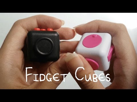 [ASMR] Fidget cubes