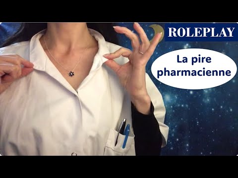 ASMR ROLEPLAY La pire pharmacienne