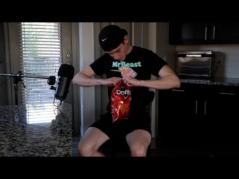 Trying to open a bag of chips for 10 minutes ASMR