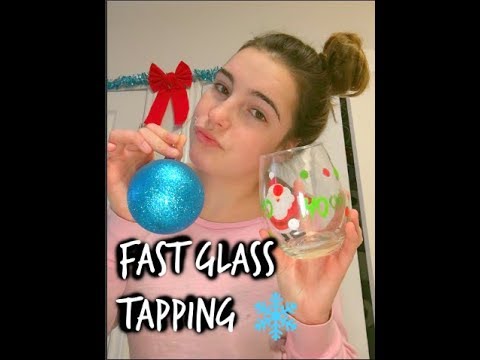 ASMR  Fast Glass Tapping