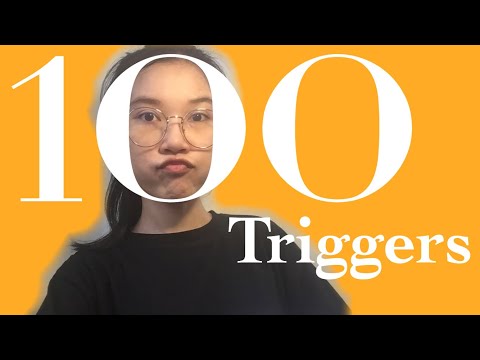 ASMR 100 TRIGGERS