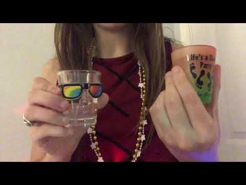 Asmr I’m your New Years Kiss at New Years Party🎊🍾🎉🎈// countdown & ball drop w me!