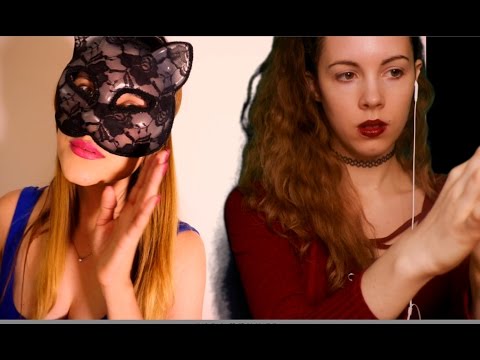 ASMR - Kisses & Sk, Face Touching & Scratching, Soft Whispering - Feat. Sensual Whisper Asmr
