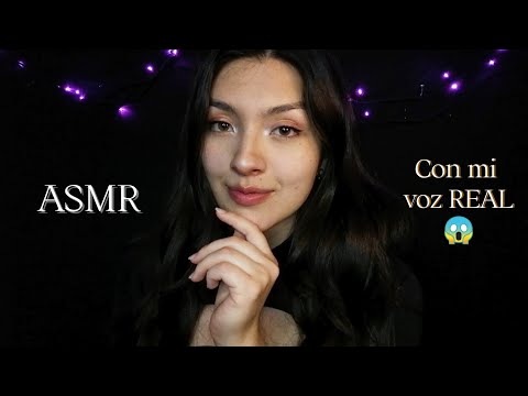 ASMR Con mi VOZ REAL - Soft Spoken para DORMIR PRODUNDAMENTE