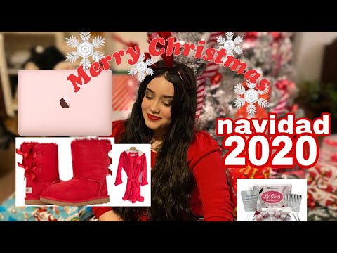 ¿Que me regalaron de navidad 2020? Abriendo regalos de navidad !