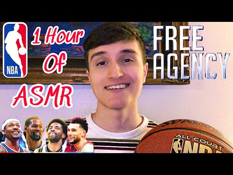 ASMR 1 Hour Of NBA Basketball 🏀  (Free Agency & Trade Talks)