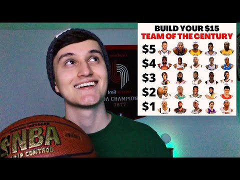 $15 To Build Your All Century NBA Team 🏀 (ASMR) ‘00-‘21