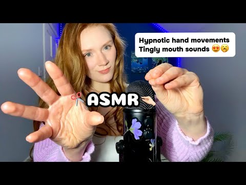 ASMR🤏🏻 Plucking negativity | Hypnotic HAND movements & Tingly MOUTH sounds 😍🫠
