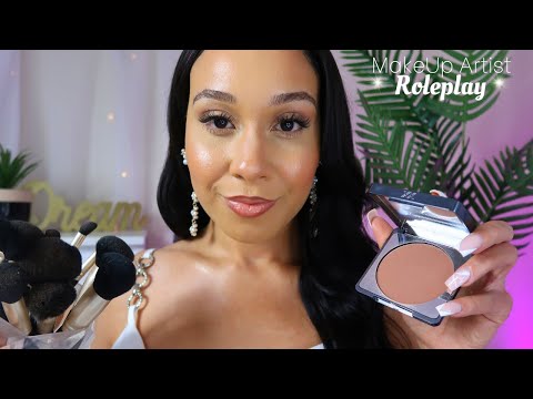 ASMR Makeup Artist Does Your Makeup✨REALISTIC Roleplay ✨Aesthetic ASMR