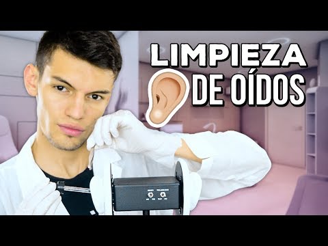 ASMR limpieza de oídos roleplay en español (Mol)