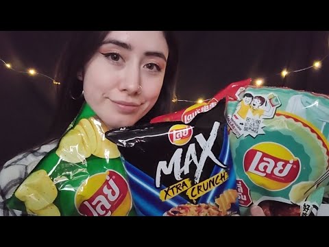 ASMR | Trying Different Potato Chips! 🥔