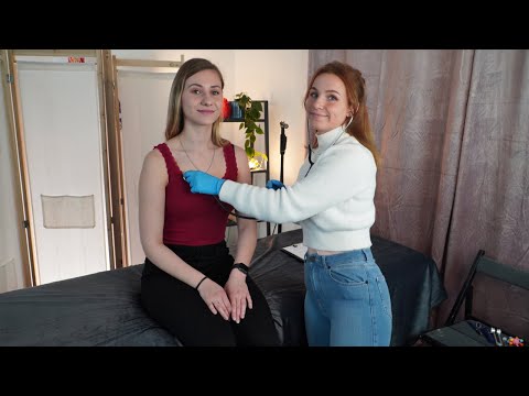 ASMR the BEST Full Body Exam | Unintentional Real Person ASMR | Abdomen, Lung & Back Inspection