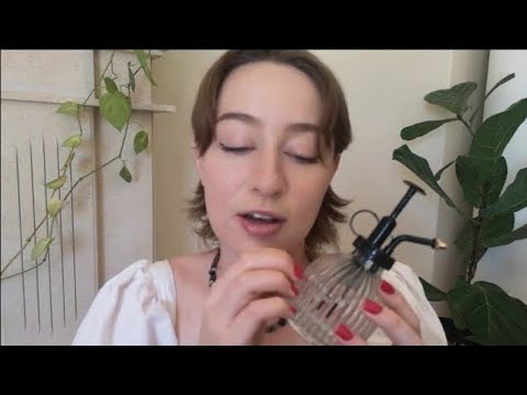 ASMR personal attention for sleep (hair brushing, tracing)