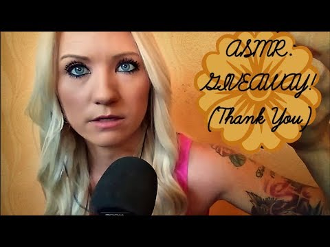 ASMR: Giveaway/Jord Review & Tapping! (Thank you)