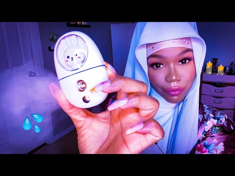 ASMR | Doing Your Skincare (ft. 𝘿𝙤𝙨𝙨𝙞𝙚𝙧) (Up Close Personal Attention, Layered Sounds)