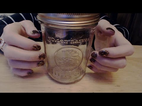 [ASMR] Whispering About What I've Been Up To + Tapping on Glass Jars