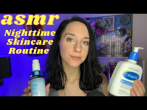 ASMR Doing Your Nighttime Skincare Routine✨Lots Of Personal Attention!