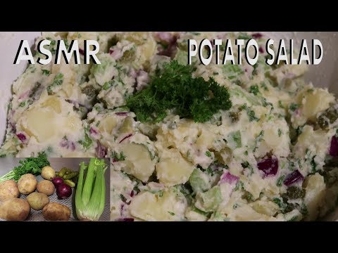 ASMR Cooking Potato Salad (vegan) | No Talking | Chloë Jeanne ASMR