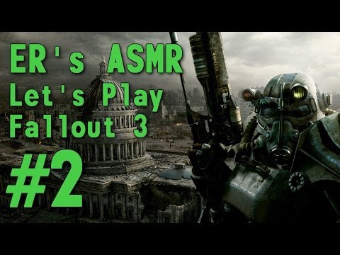 ASMR Let's Play Fallout 3 (PS3) - #2 - The G.O.A.T., The Overseer and The Exit