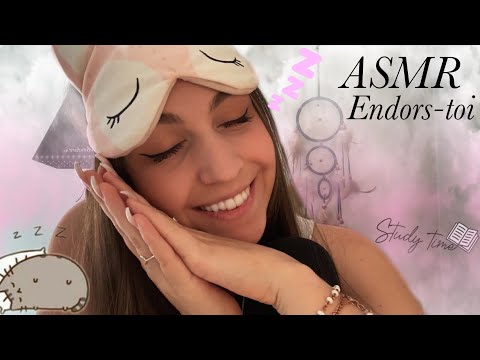 ASMR - Je te relaxe pour tes exams/pour la rentrée✨ (chasse ton stress en t’endormant)💤