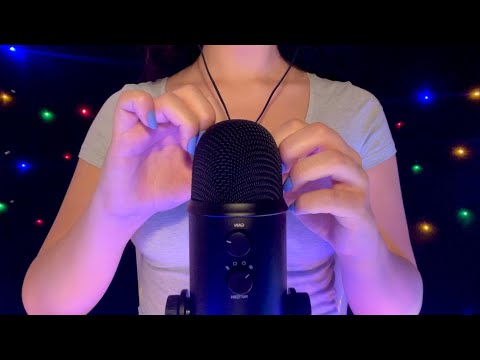 ASMR - Rubbing the Microphone With My Nails (Microphone Rubbing) [No Talking]