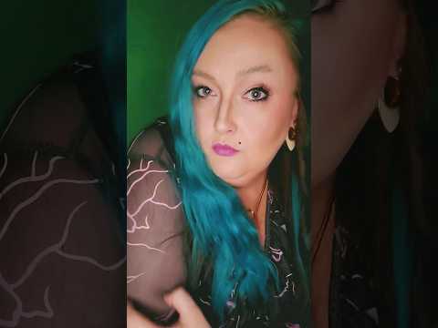 Look directly into my Eyes 👀 😍 straps and jewelry ASMR #alternative #asmr #blue
