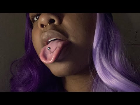 ASMR INTENSE SPIT PAINTING YOUR FACE 👄💦💦
