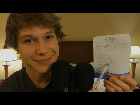 ASMR in a Hotel