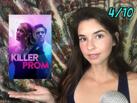 ASMR "Killer Prom" movie review *gum chewing*