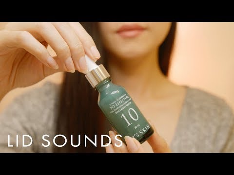 ASMR 10 Lid Sounds & Bottle Tapping, Scratching for Sleep 1Hr (No Talking)
