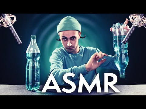 ASMR 🎧Experimenting DEEP & LOW Resonance of Water Bottles
