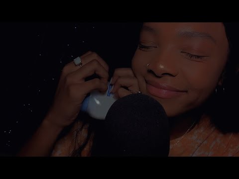 ASMR light tapping & mouth sounds