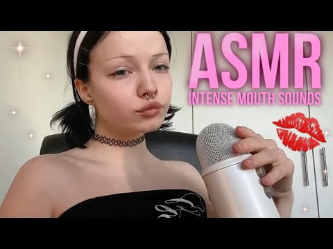 ASMR | Intense mouth sounds, kisses & visuals