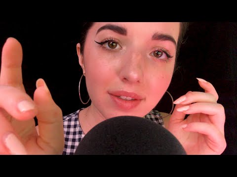 ASMR Up-Close Inaudible/Unintelligible Whispers (Face Touching/Personal Attention)