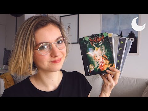 ASMR - Movie store DVD selection from a caring friend 💿