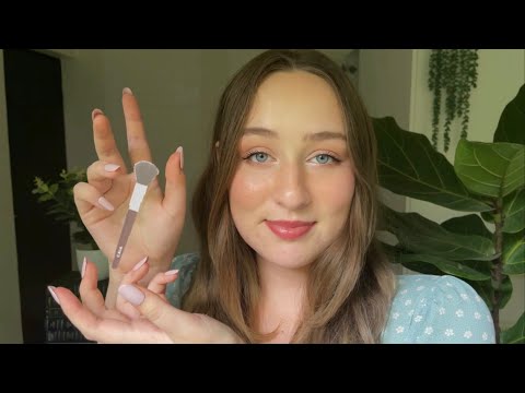 doing your makeup with invisible props (asmr)