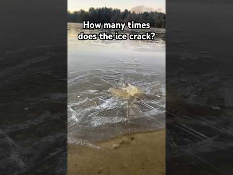 ASMR How Many Times Does the Ice Crack? #asmrvideo