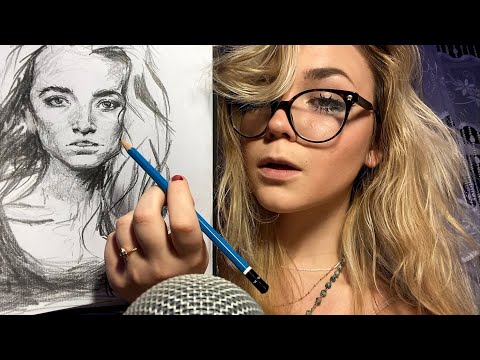 ASMR Drawing Your Portrait Roleplay