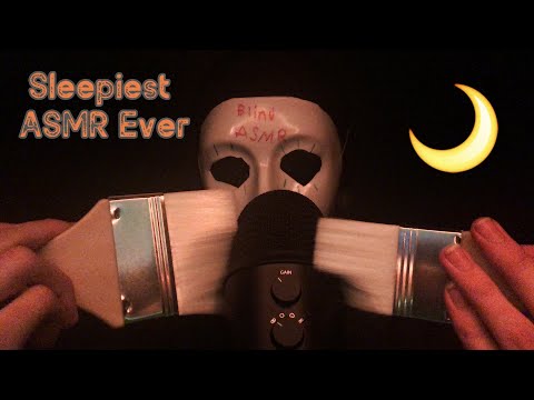 THE SLEEPIEST ASMR EVER (MOUTH SOUNDS, TAPPING SOUNDS, BRUSHING SOUNDS, AND MORE...) - BLIND ASMR