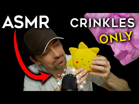 ASMR ✨Crinkles😴Crinkly✨Packets😴Paper✨Sheets😴Plastic