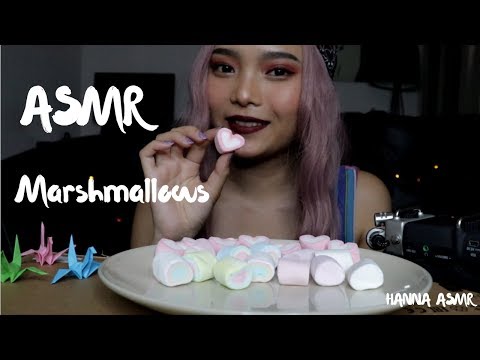 ASMR Marshmallows (Relaxing Eating Sounds) 😍 | Hanna ASMR