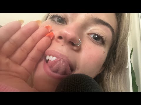 ASMR| Wet Fast/ Aggressive Lens Licking with Mouth Sounds| No Talking