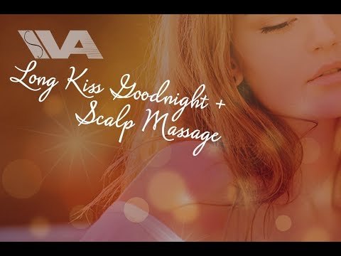 ASMR Sleepy Girlfriend Roleplay ~ Another Long Kiss Goodnight + Scalp Massage (Tingles) (I Love You)