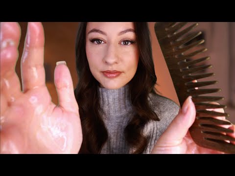 ASMR Super RELAXING Scalp Treatment, Hair Wash & Massage 🤤 Whispering Personal Attention