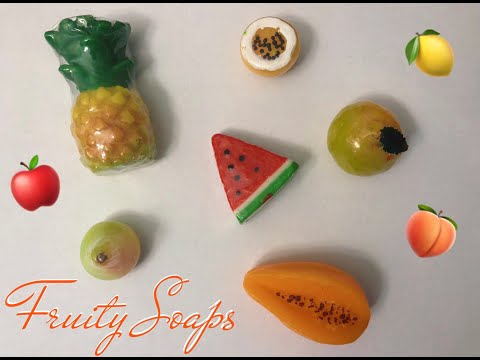 ASMR | Fruity Soaps Triggers | Sticky Fingers, Up-Close Whispering, Mouth Sounds