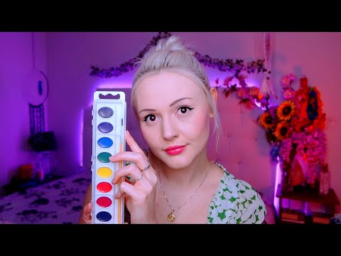 [ASMR] Painting Your Face Roleplay