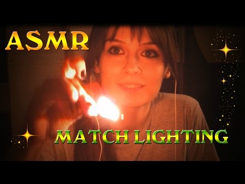 ASMR ITA - Match Lighting & Whispering - Fairy Asmr